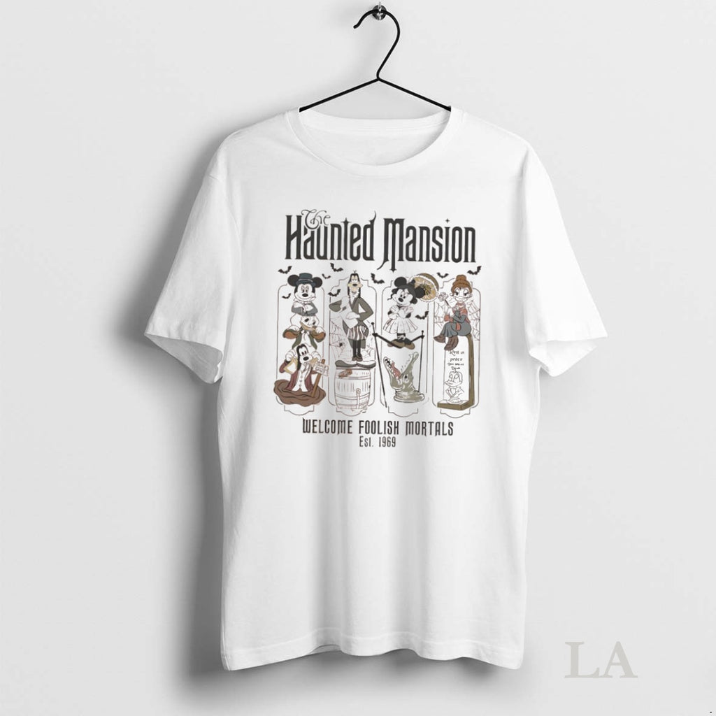 Original The Haunted Mansion Welcome Foolish Mortals Est 1969