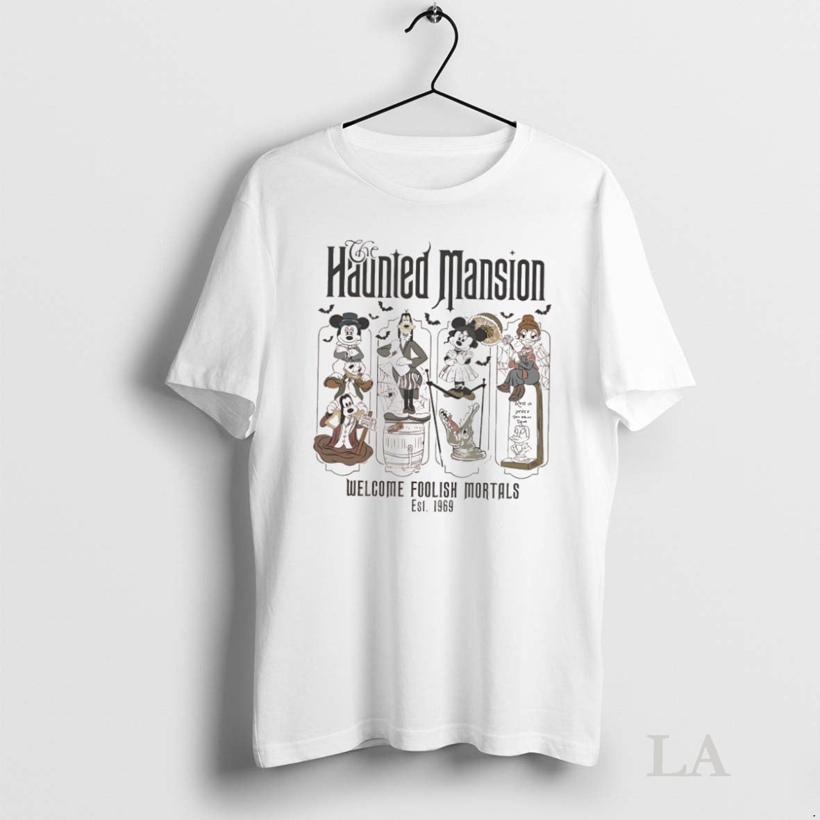 Original The Haunted Mansion Welcome Foolish Mortals Est 1969