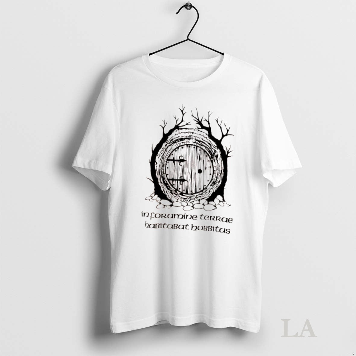 Original The Hobbit In Foramine Terrae Habitabat Hobbitus Logo