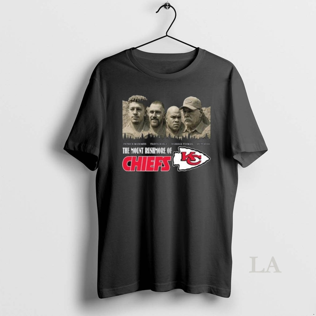 Original The Mount Rushmore Of Kansas City Chiefs Legends 2025 Long Sleve