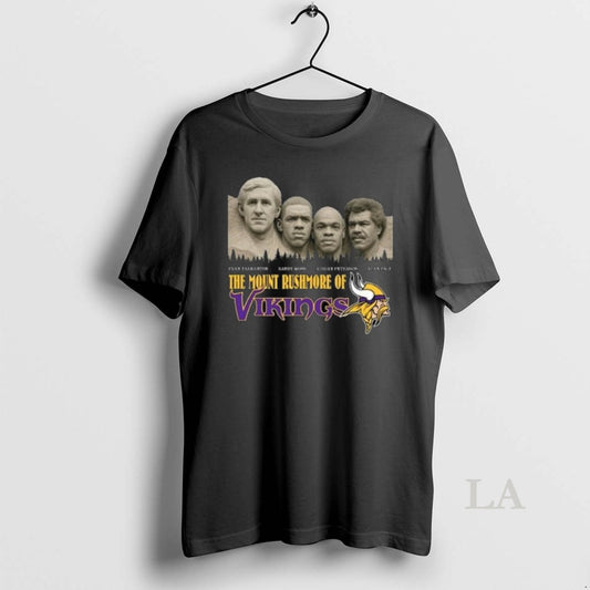 Original The Mount Rushmore Of Minnesota Vikings Legends 2025 Long Sleve