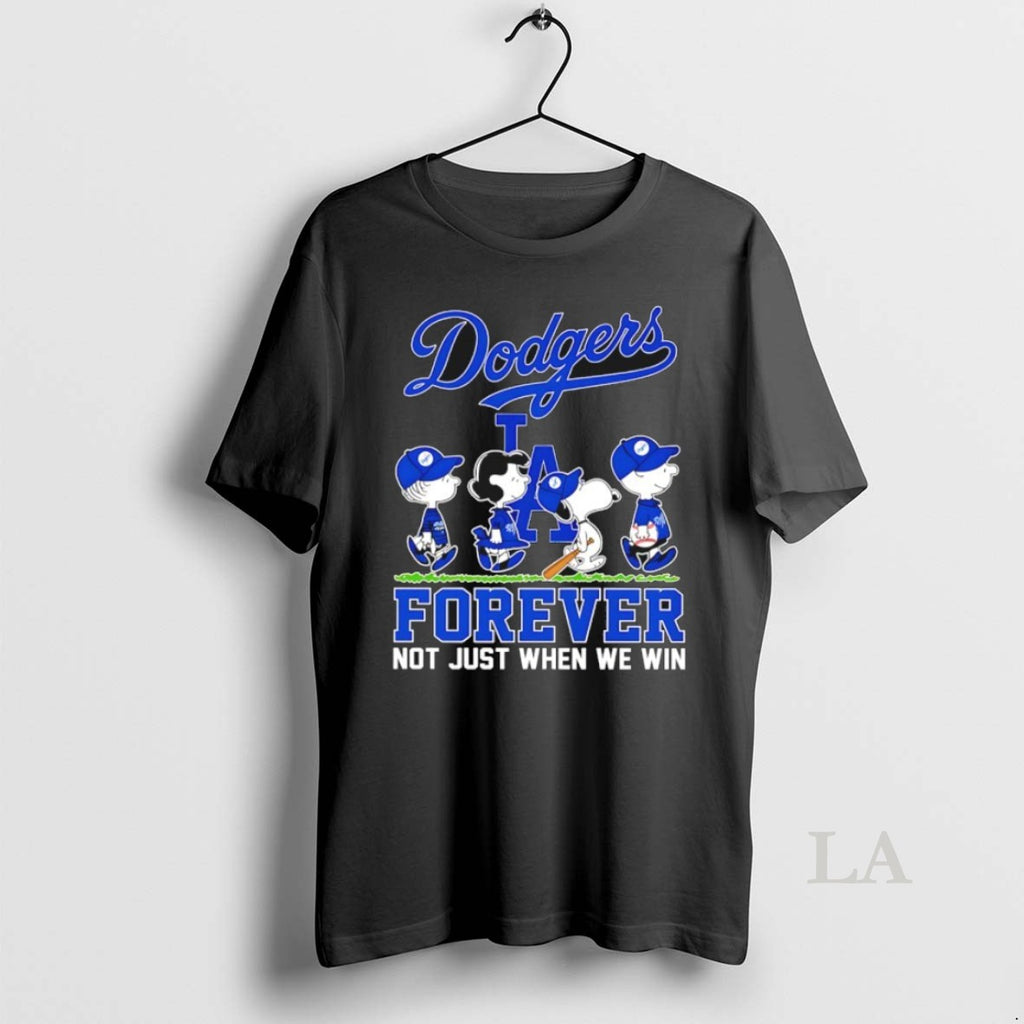 Original The Peanuts Abbey Road Los Angeles Dodgers Forever Not Just When We Win