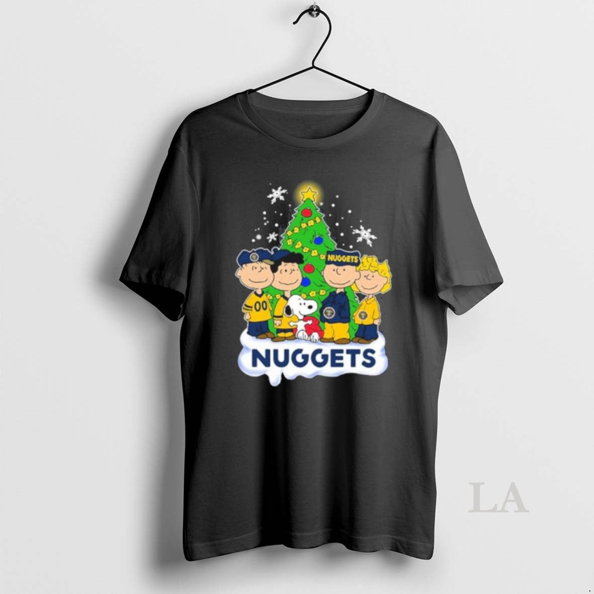 Original The Peanuts Denver Nuggets Merry Christmas