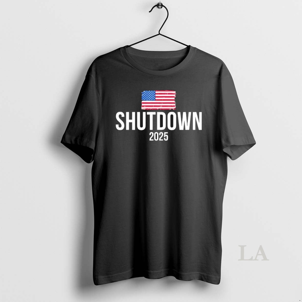 Original The Shutdown 2025 Usa Flag