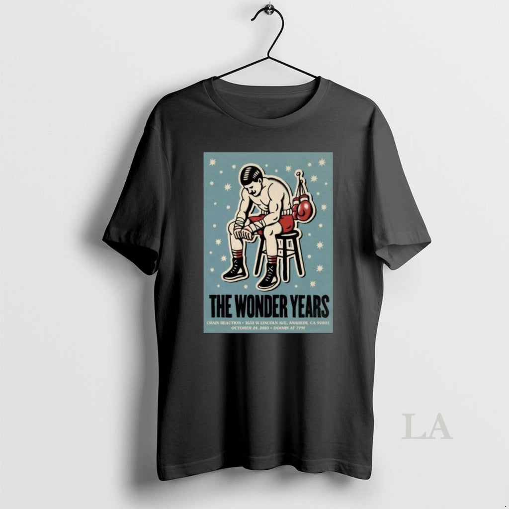 Original The Wonder Years October 24 2025 Chain Reaction In Anaheim Ca Long Sleve