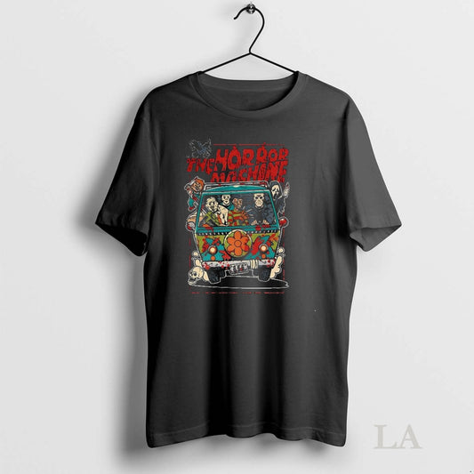 Original The Horror Machine Mystery Machine Scooby Doo Parody Halloween Tee Sweater