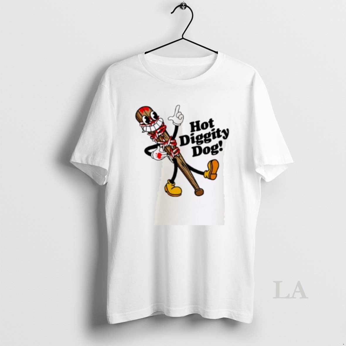 Original The Walking Dead Ringer 15th Anniversary Hot Diggity Dog