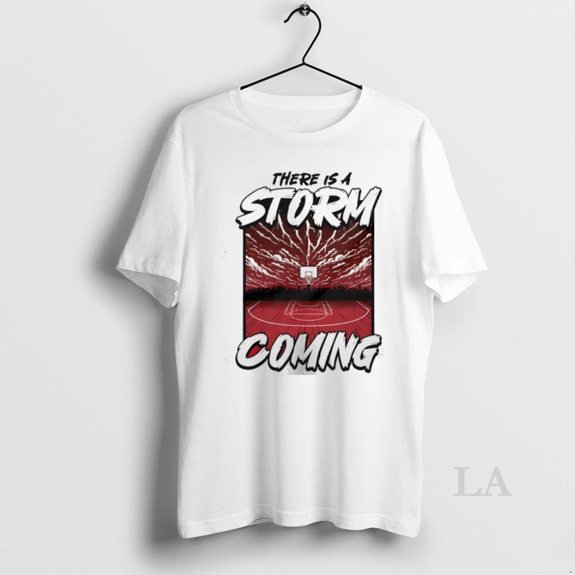 Original There Is A Storm Coming Basketball