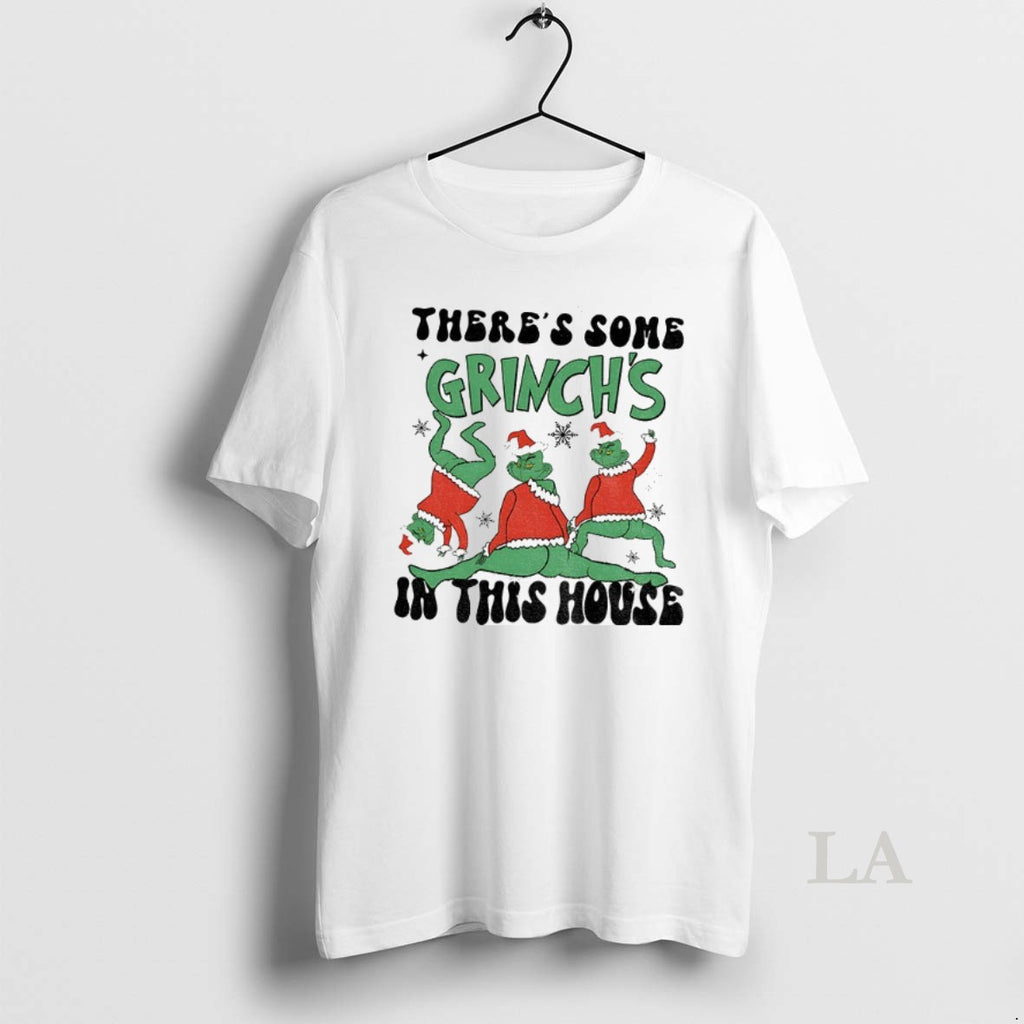 Original Theres Some Grinchs In This House Merry Grinchmas Christmas