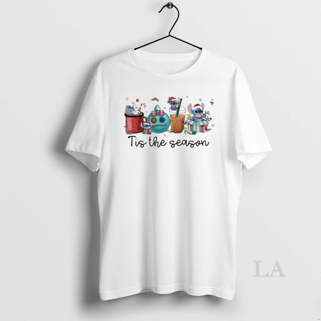 Original Tis The Season Santa Stich Cooffe