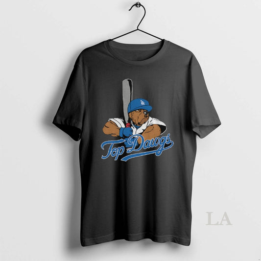 Original Top Dawgs Dog Los Angeles Dodgers Baseball Player Mlb World Series 2025