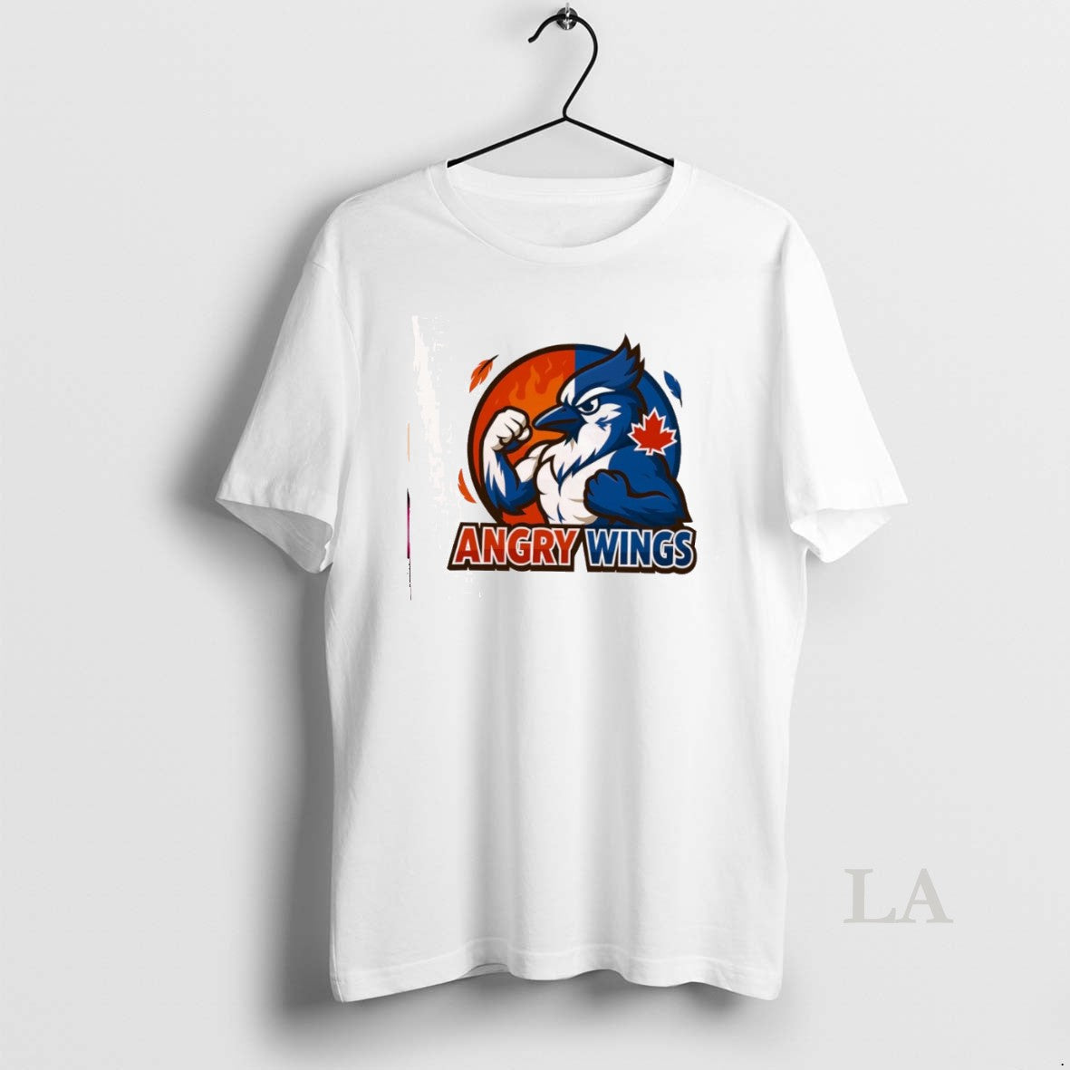 Original Toronto Blue Jays Angry Wings Mascot Maple Leaf Logo