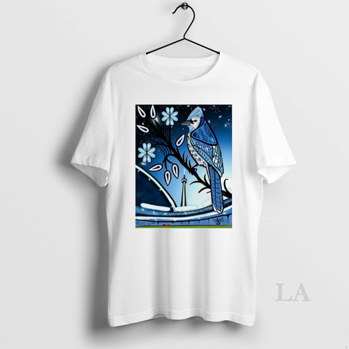 Original Toronto Blue Jays Baseball Mascot Woodlands Art Style