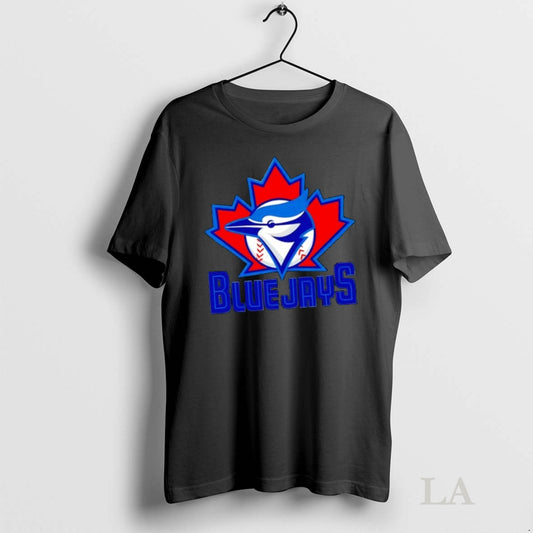 Original Toronto Blue Jays Logo Inside Red Maple Leaf