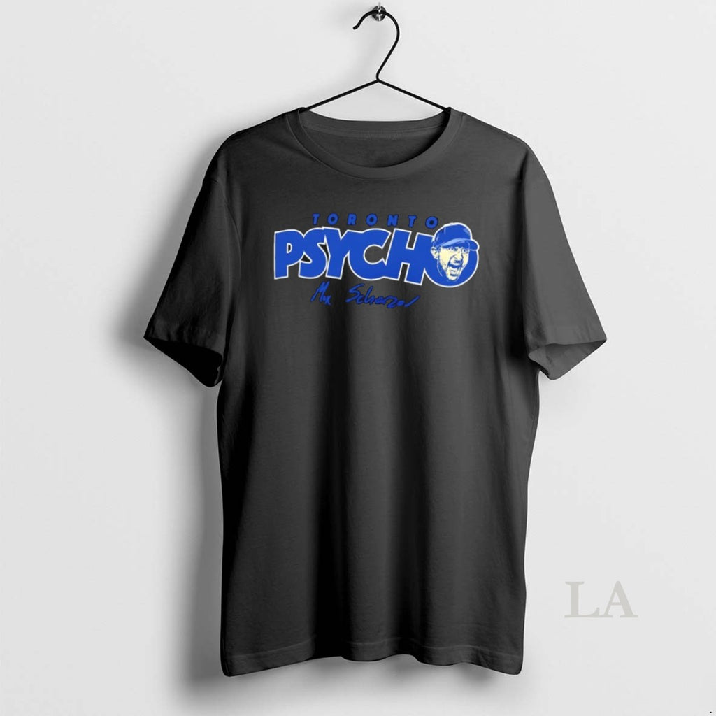 Original Toronto Psycho Max Scherzer Toronto Blue Jays Signature
