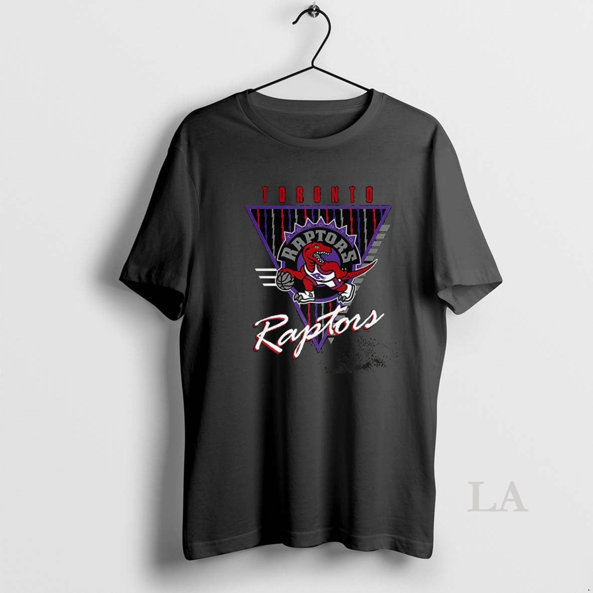 Original Toronto Raptors Nba Triangle Logo Retro