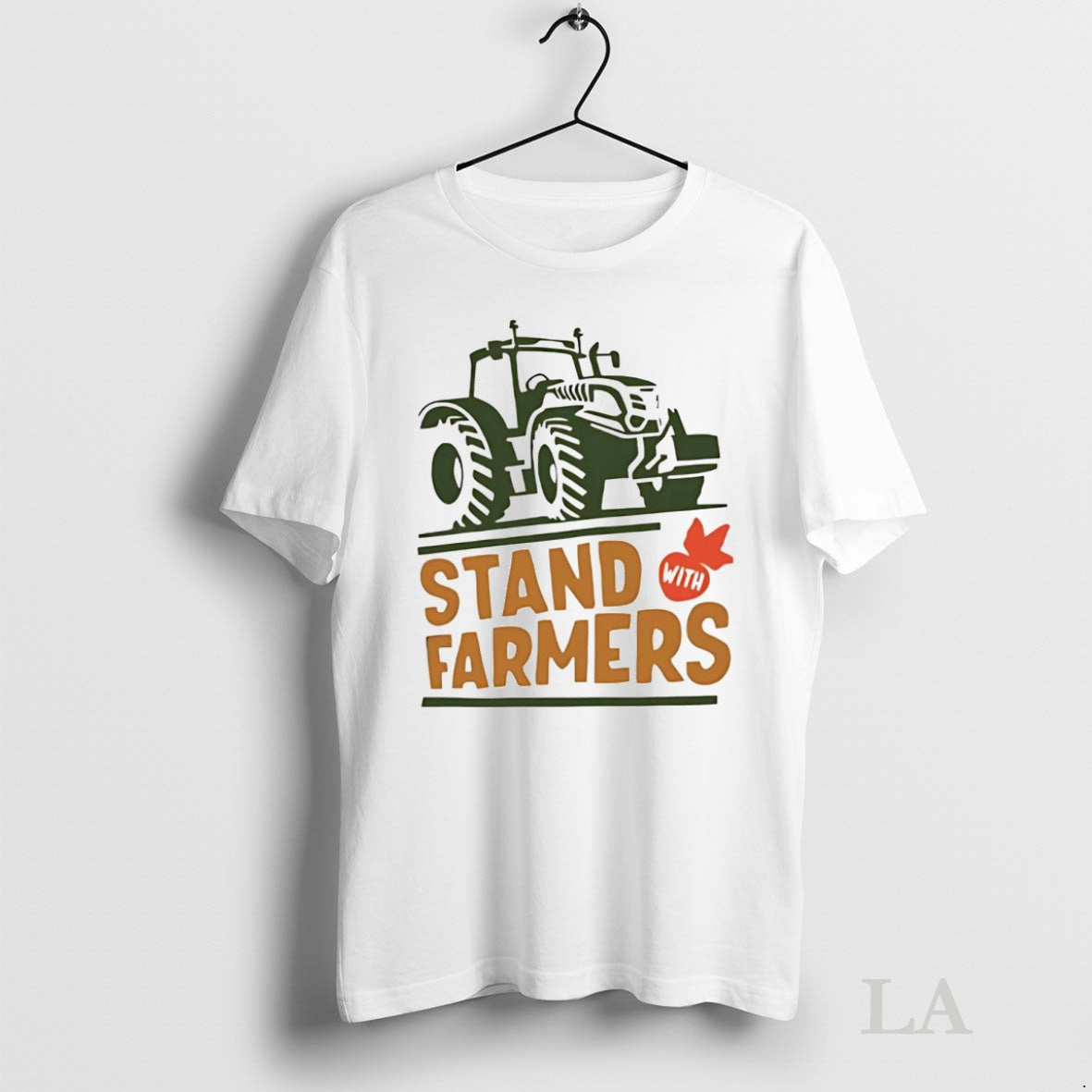 Original Tractor Stand With Farmers