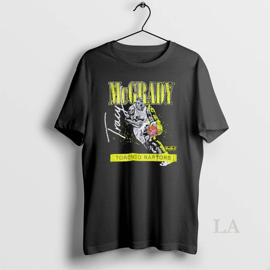 Original Tracy Mcgrady Toronto Raptors Neon Pop