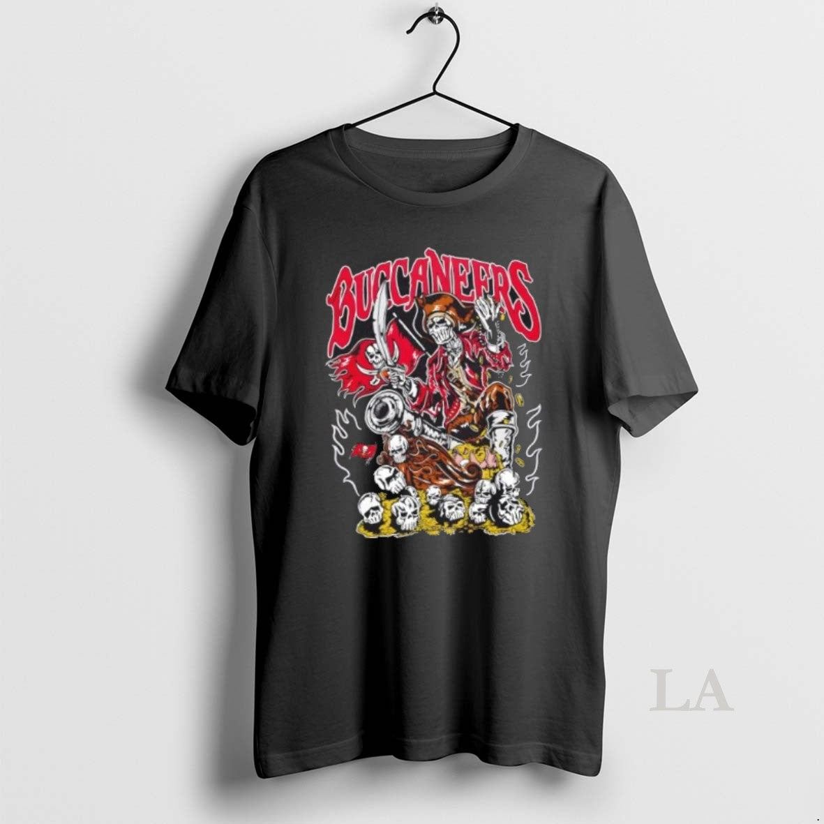 Original Treasures Of The Bay Tampa Bay Buccaneers Football Fire Graphic