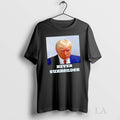 Original Trump Mugshot Never Surrender Graphic