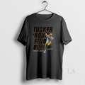 Original Tucker Kraft Green Bay Packers Football Tucker Round And Find Out Signature 85