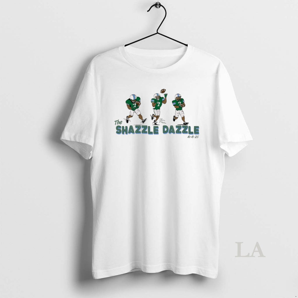 Original Tulane Green Wave Shazz Preston Shazzle Dazzle 10 18 2025