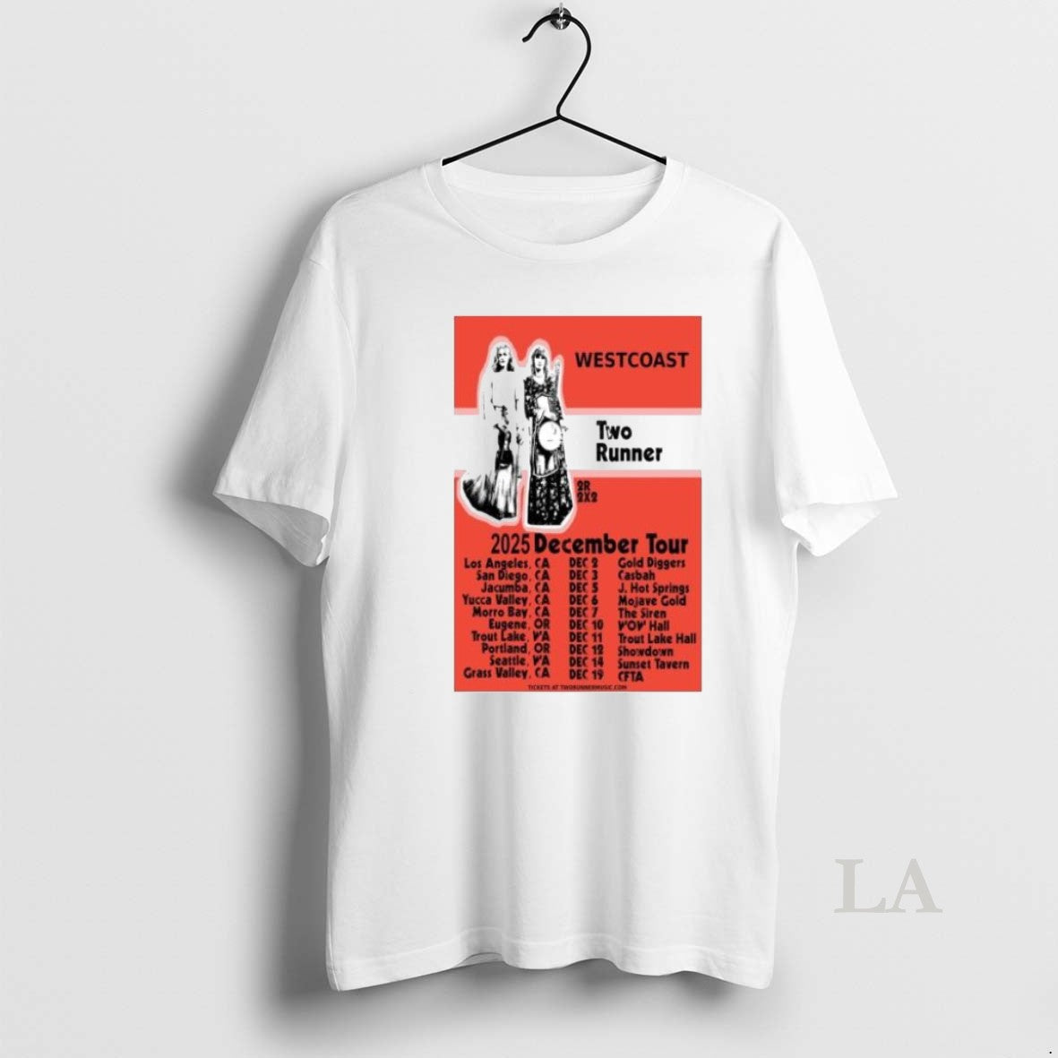 Original Two Runner West Coast Tour December 2025