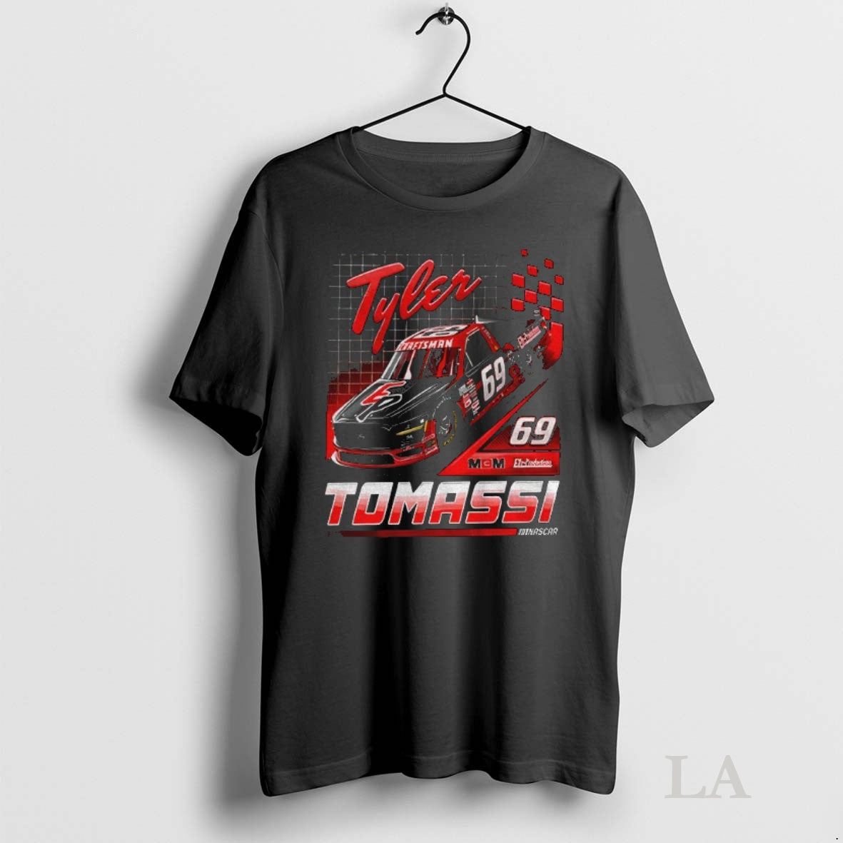Original Tyler Tomassi Racing 69 Nascar Craftsman Truck Series M13m