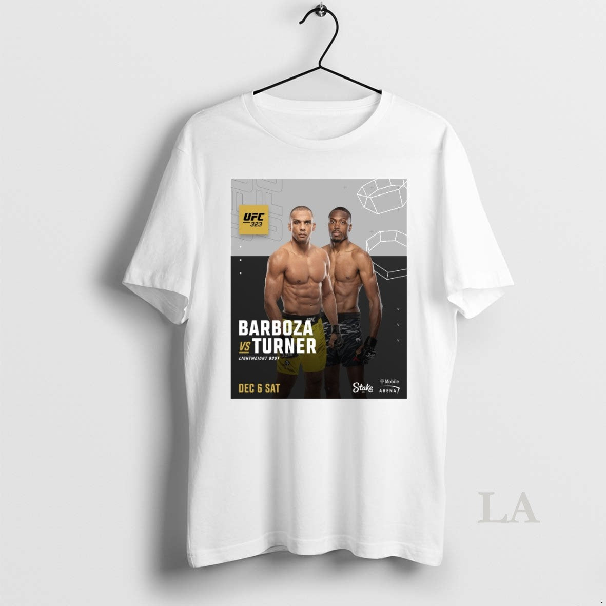 Original Ufc 323 Barboza Vs Turner Lightweight Bout Saturday December 6 2025