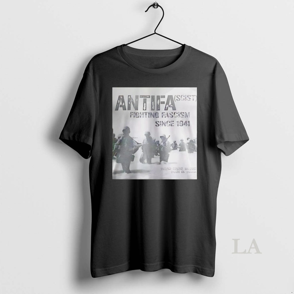 Original Us Marine Corp Antifascist Fighting Fascism Since 1941