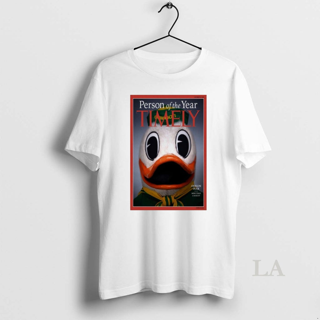 Original University Of Oregon Duck Person Of The Year Timely 2025