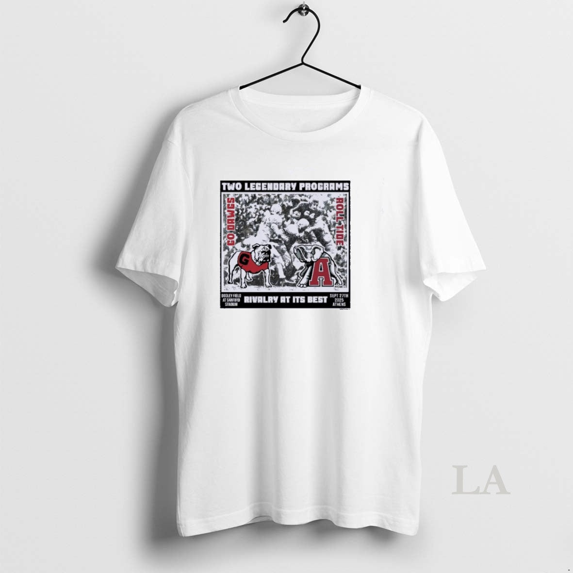 Original University Of Georgia Football Vs Alabama Gameday Rivalry At Its Best