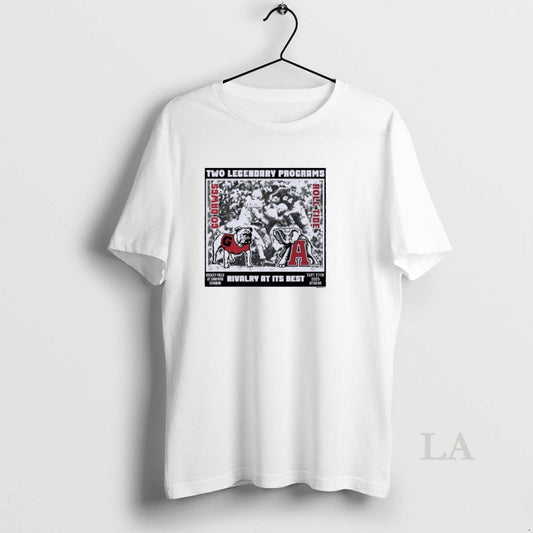 Original University Of Georgia Football Vs Alabama Gameday Rivalry At Its Best