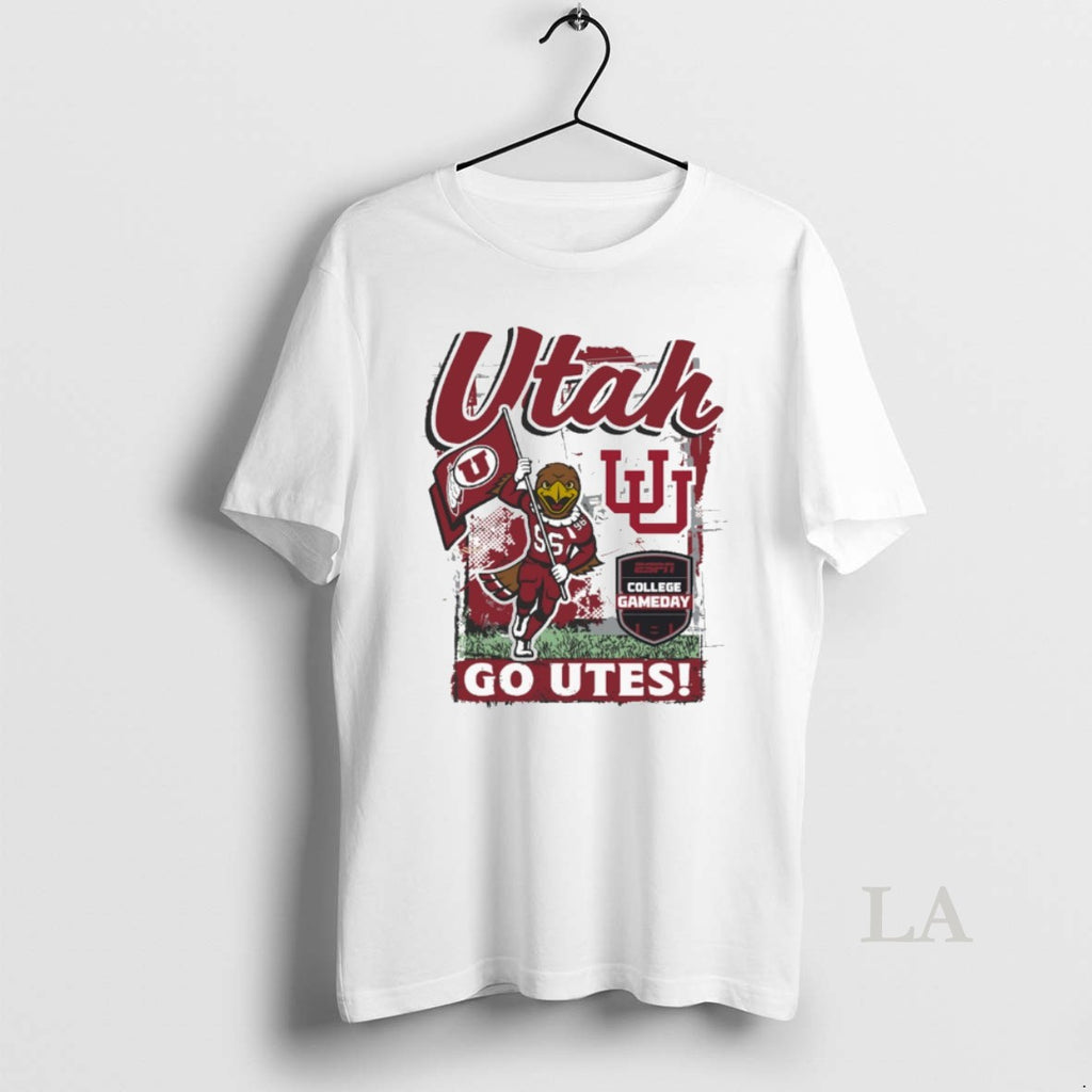 Original Utah Utes 2025 Espn College Gameday Go Utes Mascot