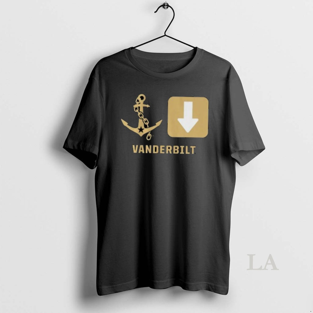 Original Vanderbilt Commodores Anchor Down Symbols