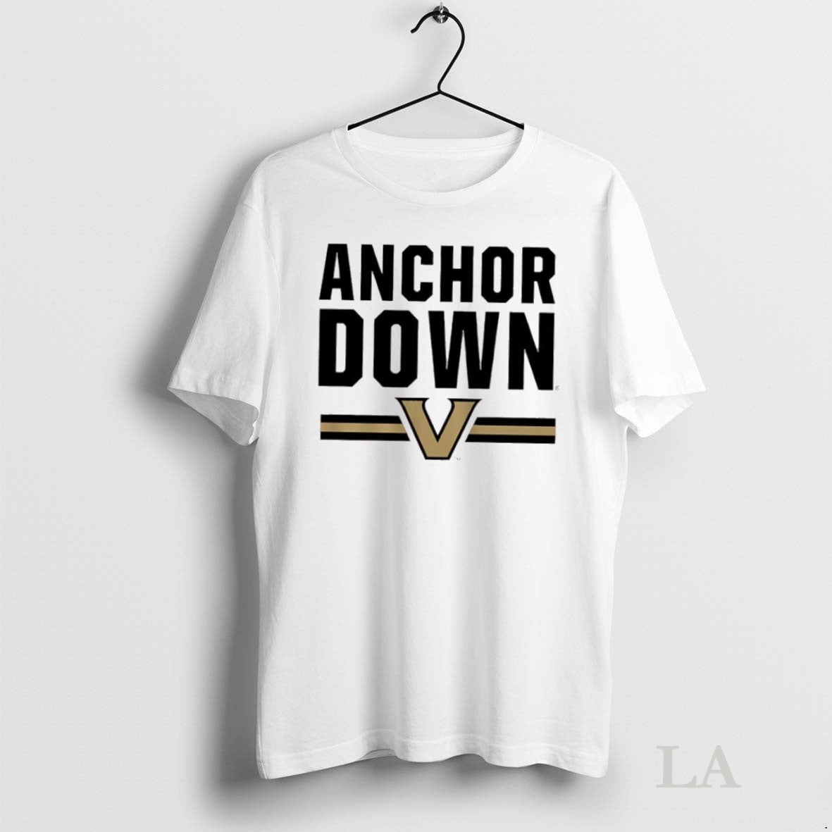 Original Vanderbilt Commodores Anchor Down Logo