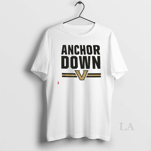 Original Vanderbilt Commodores Anchor Down Text
