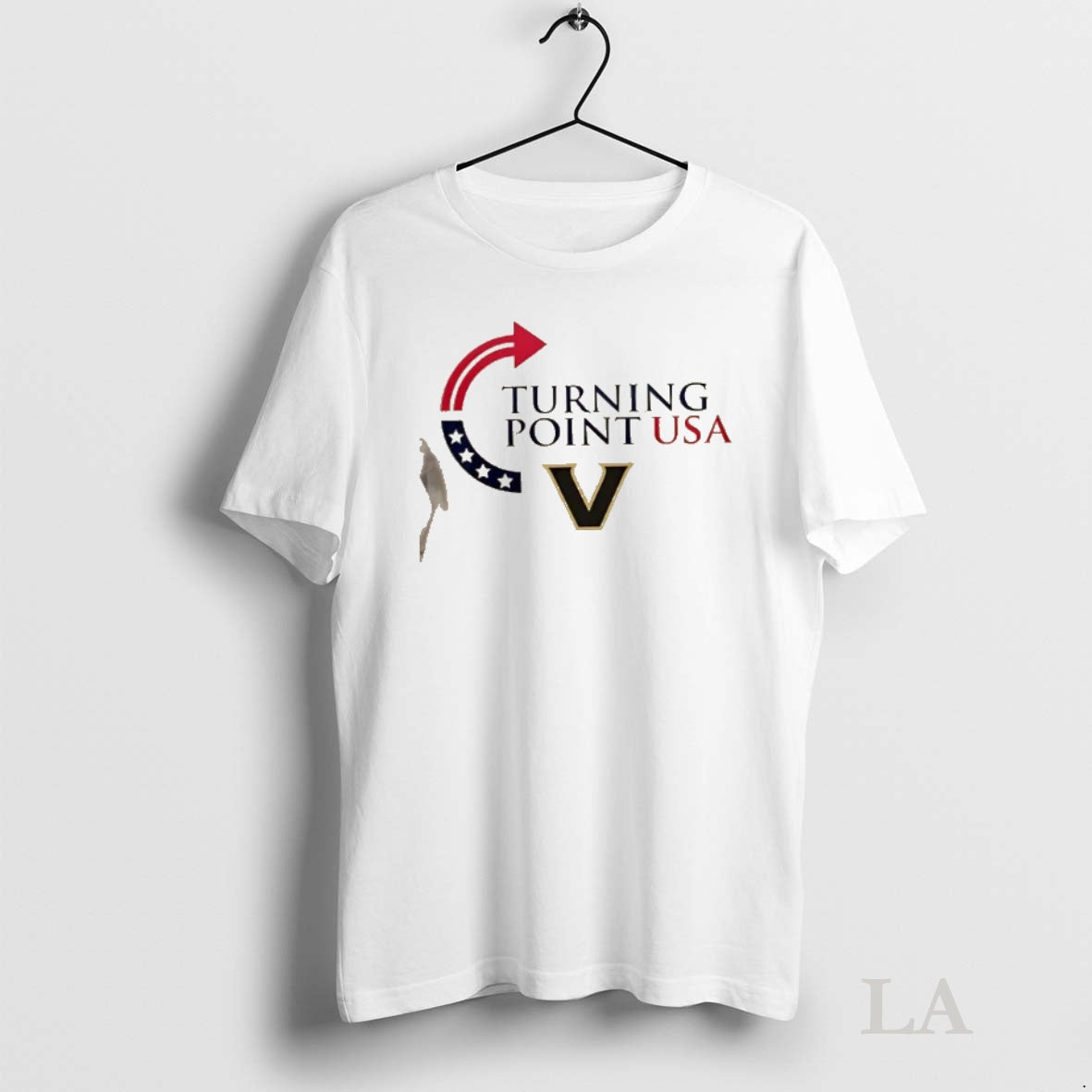 Original Vanderbilt Commodores X Turning Point Usa Freedom Charlie Kirk 2 Sided
