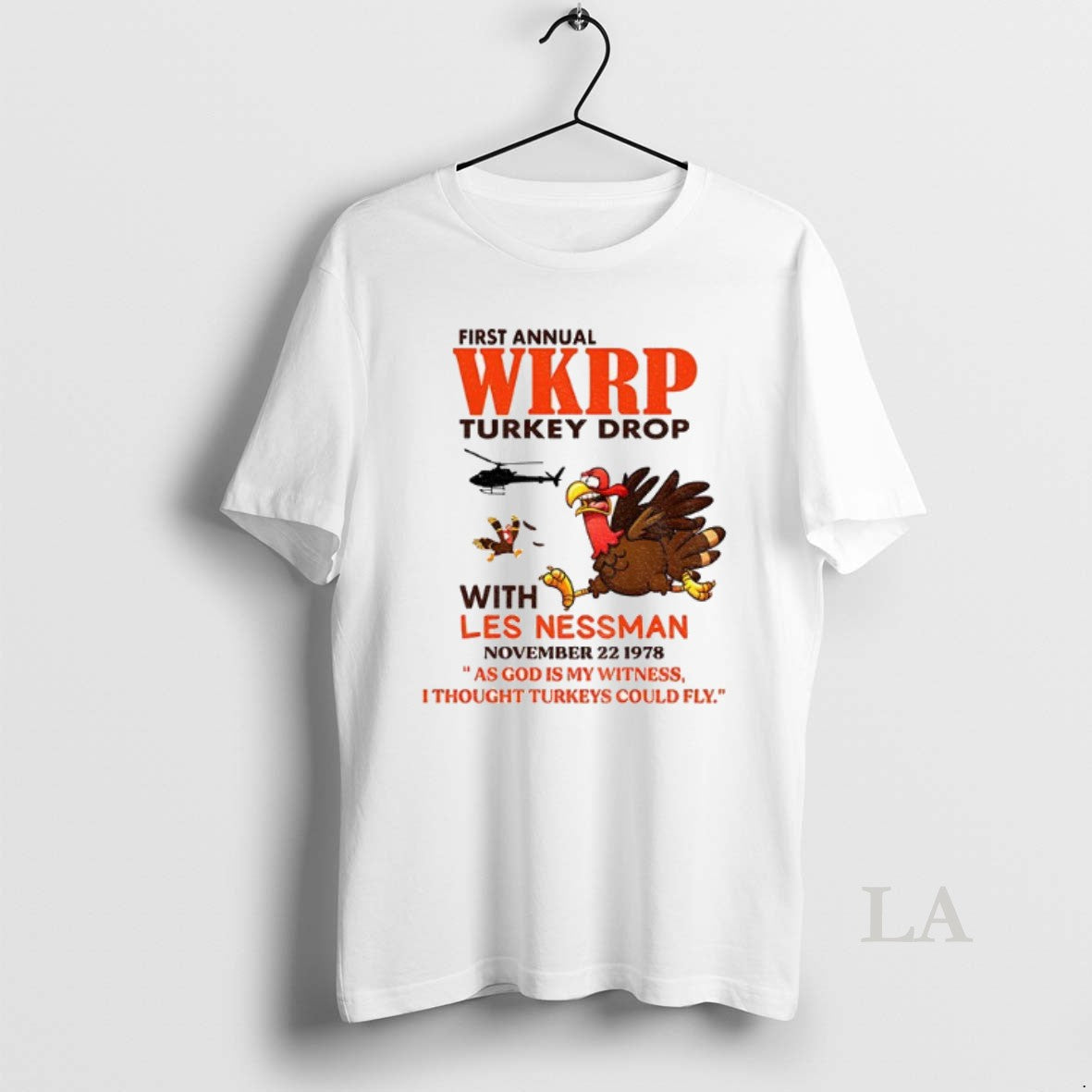 Original Vintage Wkrp Turkey Drop First Annual With Less Nessman