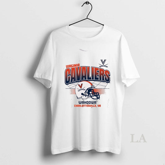 Original Virginia Cavaliers Football Wahoowa Charlottesville Va Helmet Grid