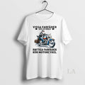 Original Vissa Forfader Spelar Bingo Riktiga Forfader Kor Motorcykel