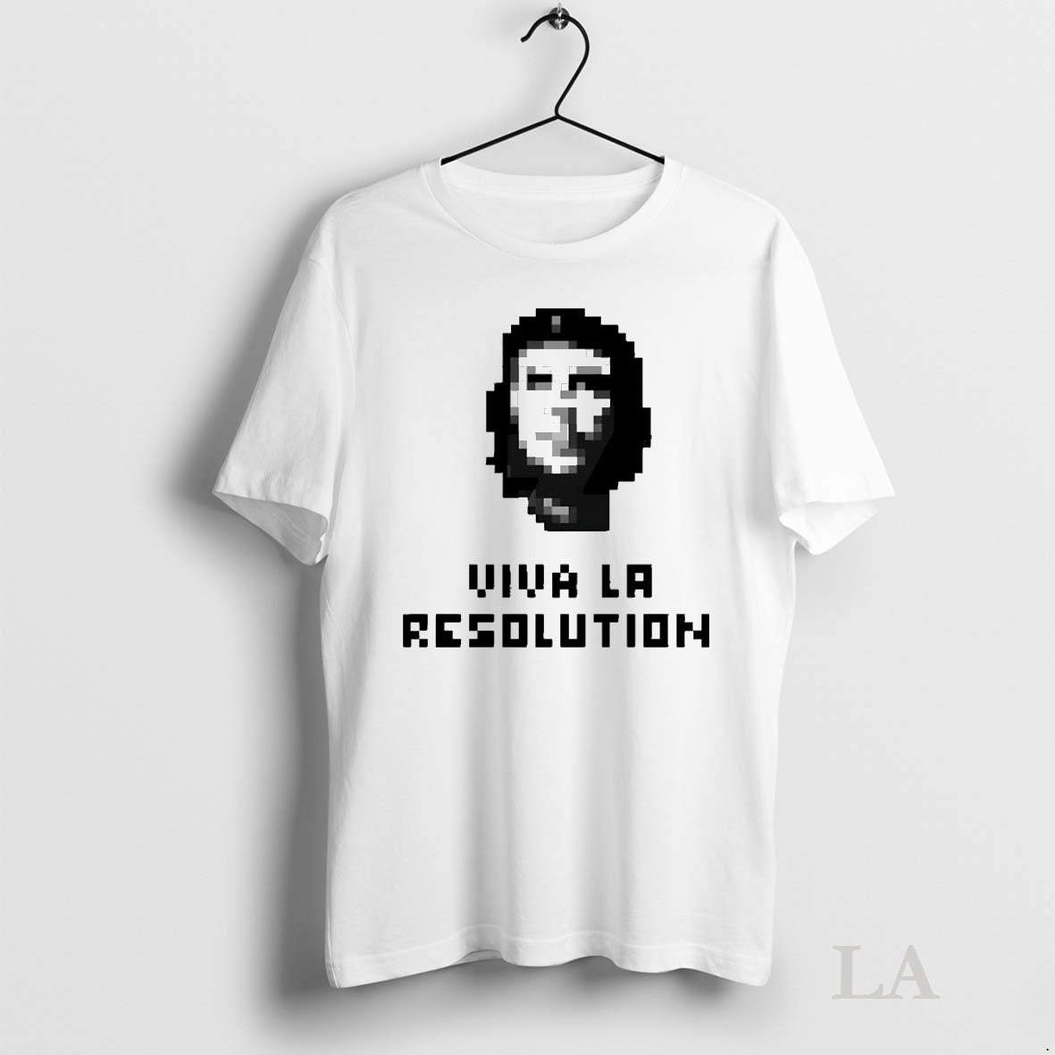 Original Viva La Revolution Pixel Circle
