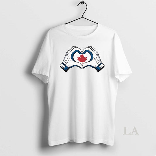Original Vladdy Wearing Canada Heart Hands
