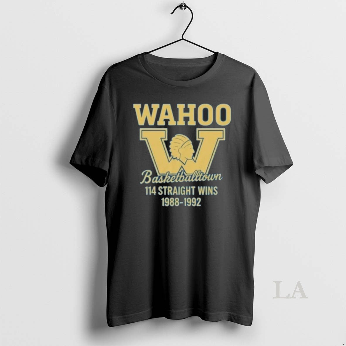 Original Wahoo Basketball Town 114 Straight Wins 1988 1992