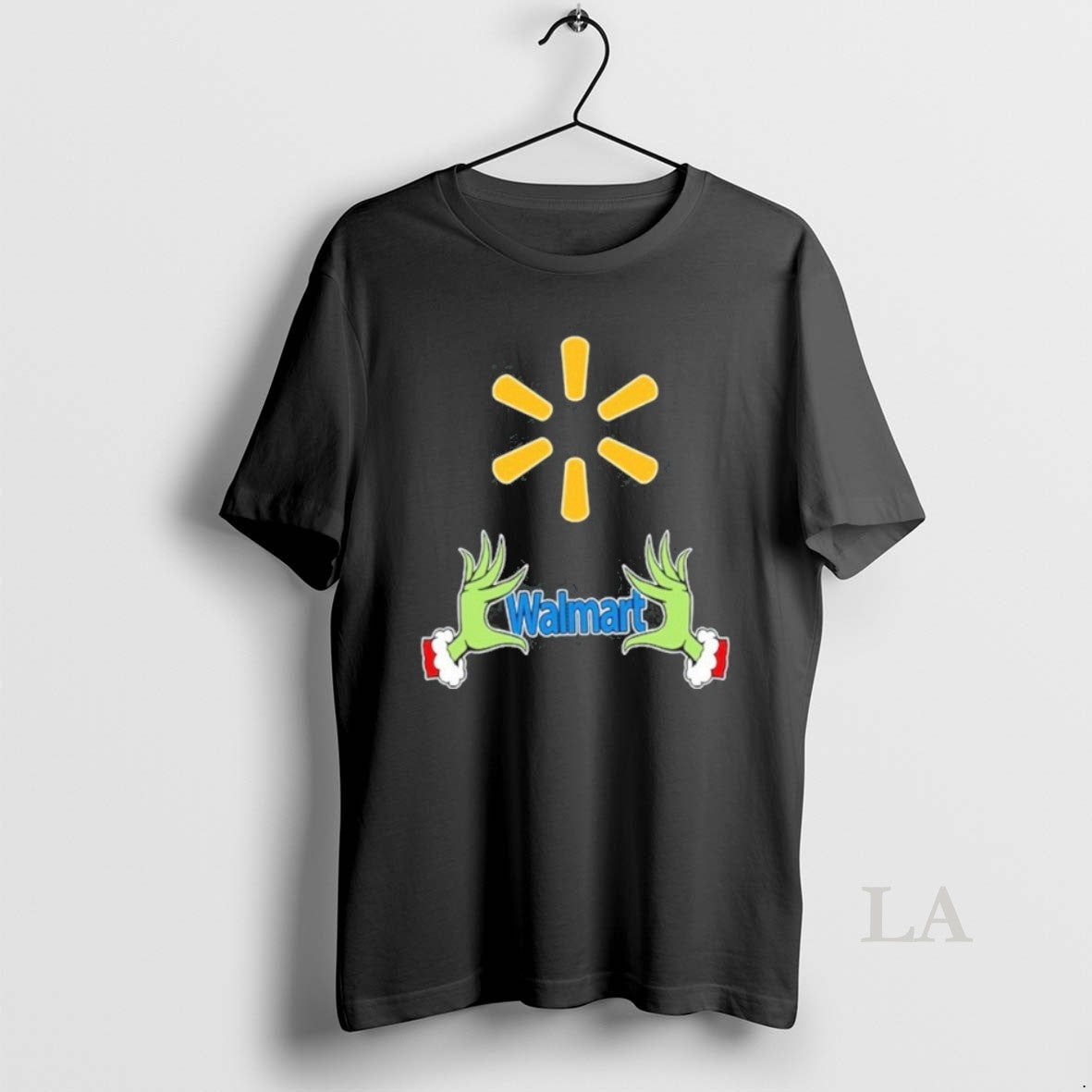 Original Walmart Logo Grinch Hand