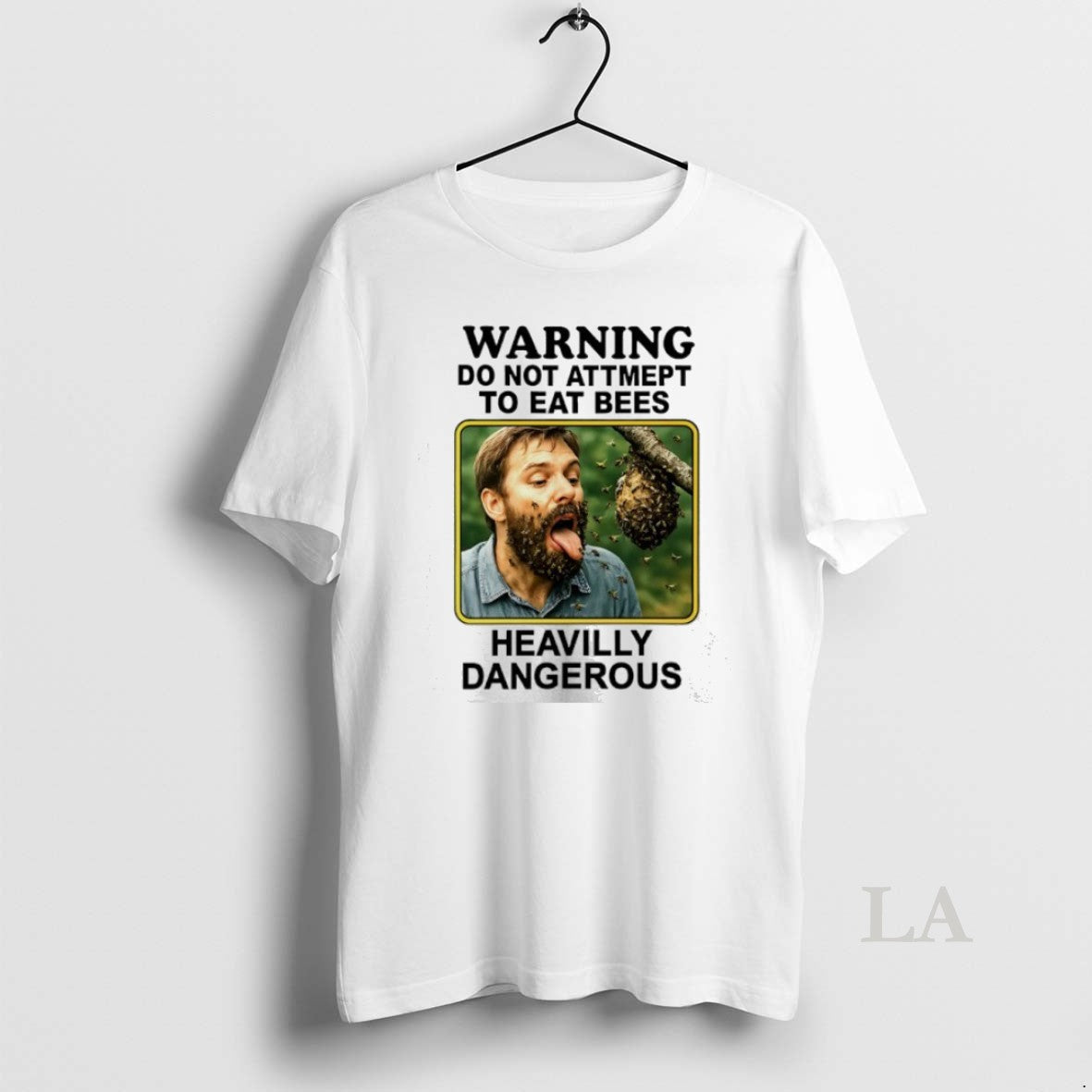 Original Warning Do Not Attempt To Eat Bees Heavilly Dangerous