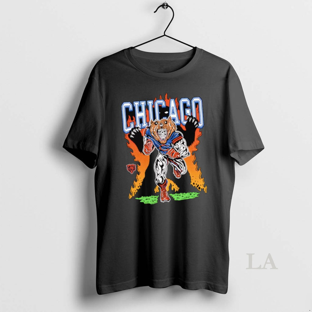 Original Warren Lotas X Rushing Chicago Bear Skeleton