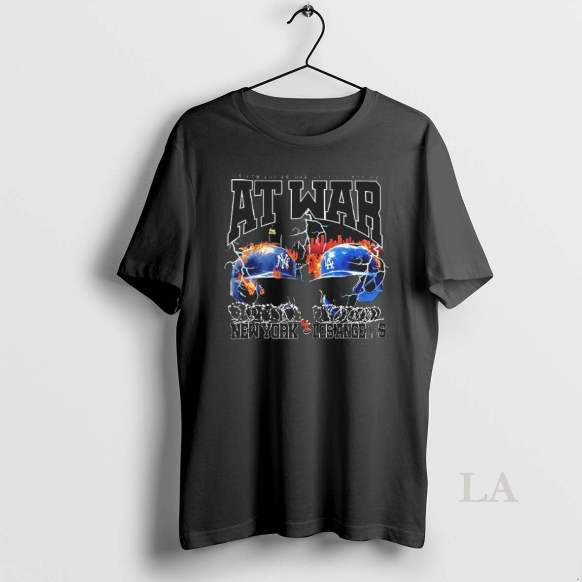 Original We Are All At War With Something New York Yankees Vs Los Angeles Dodgers