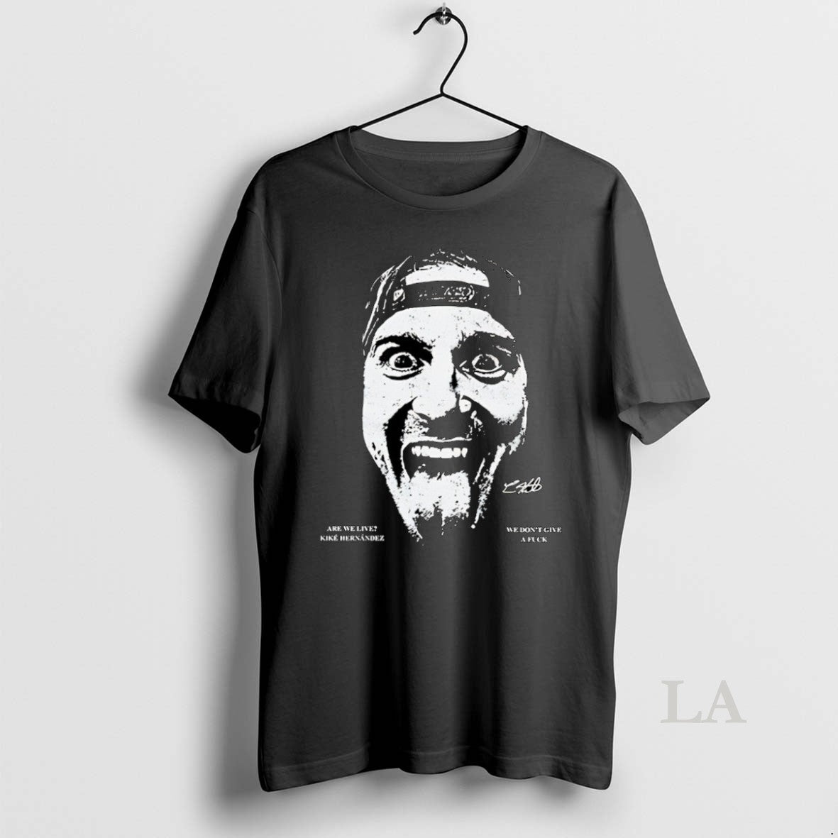 Original We Dont Give A Fuck Are We Live Kike Hernandez Big Head