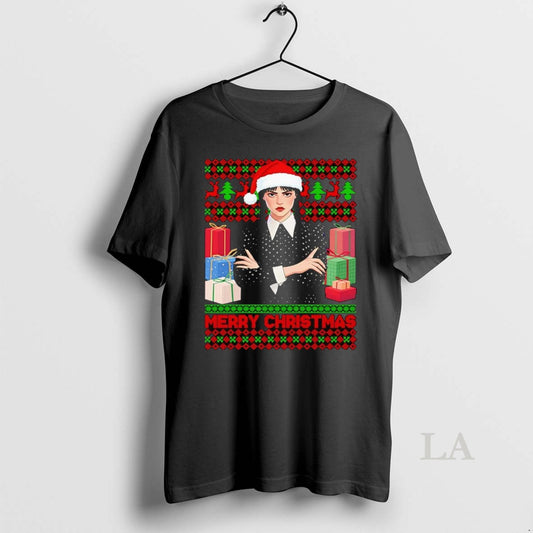 Original Wednesday Addams Merry Christmas